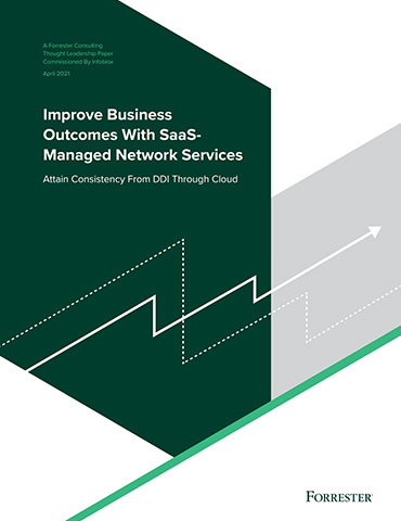 Étude Forrester Consulting : Améliorez les résultats commerciaux avec des services réseau gérés par SaaS