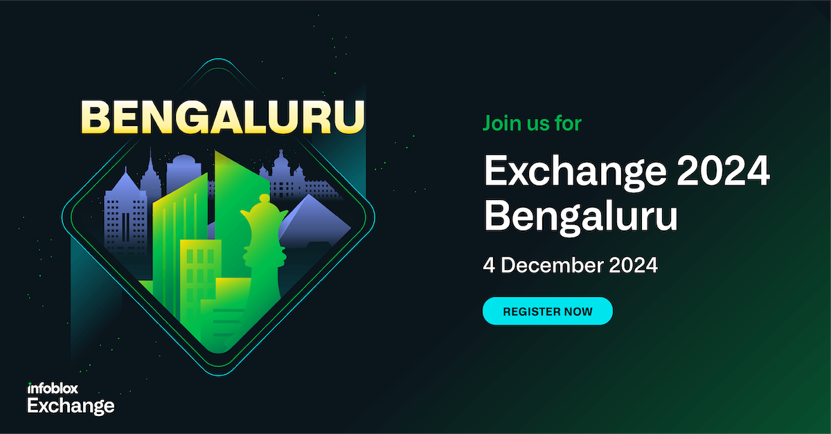 Infoblox Exchange 2024 – Bengaluru