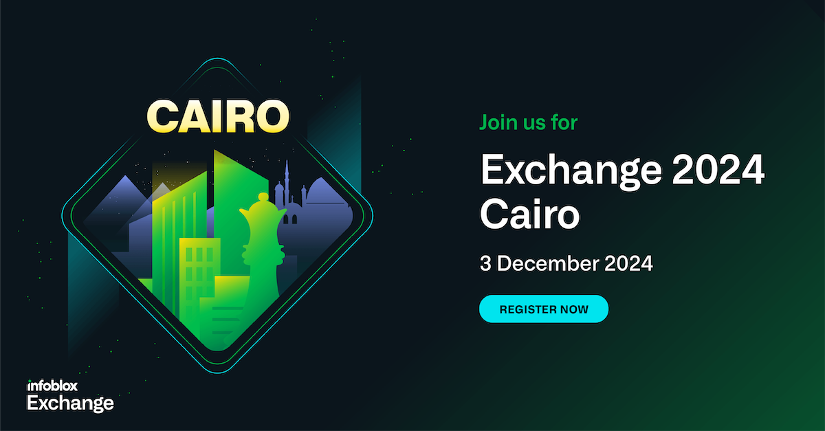 Infoblox Exchange 2024 – Cairo