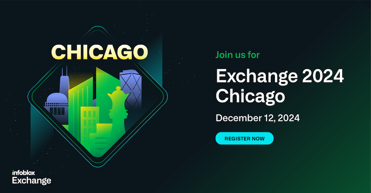 Infoblox Exchange 2024 – Chicago