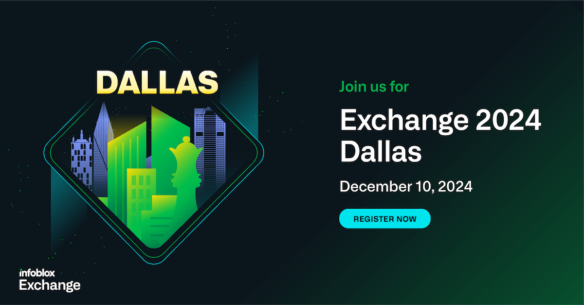 Infoblox Exchange 2024 – Dallas