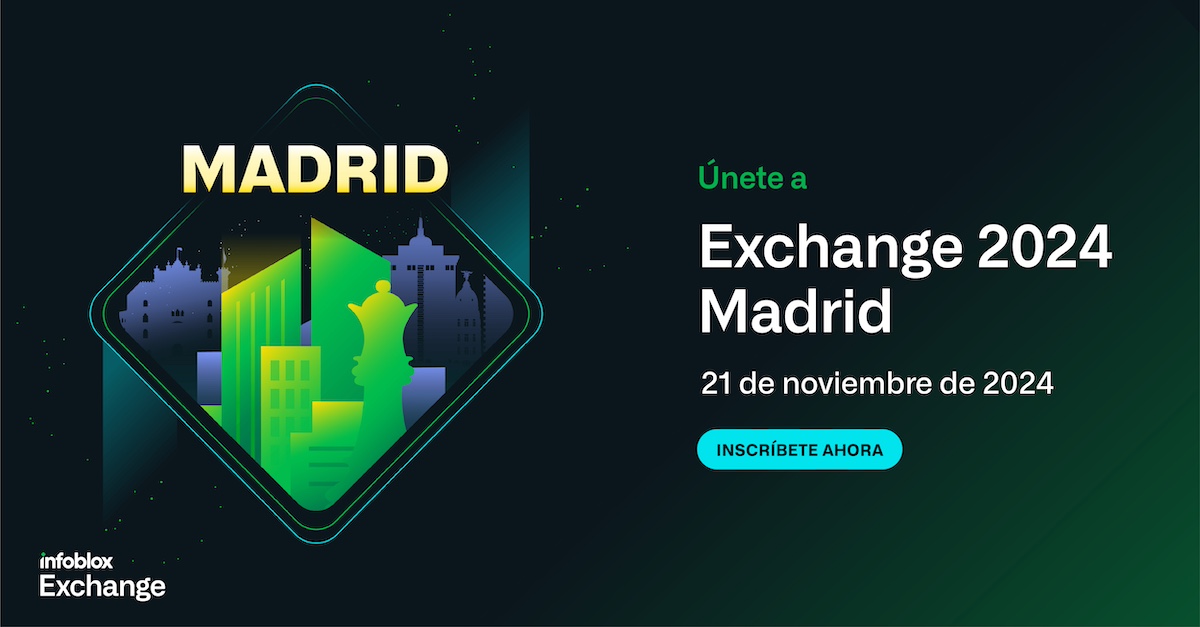 Infoblox Exchange 2024 – Madrid