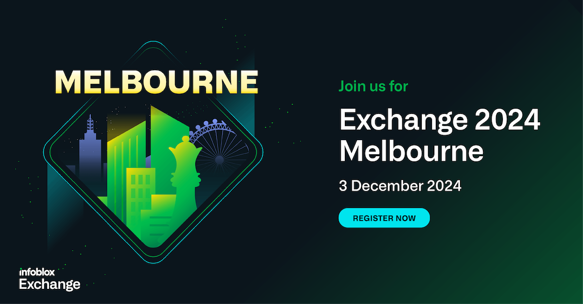 Infoblox Exchange 2024 – Melbourne