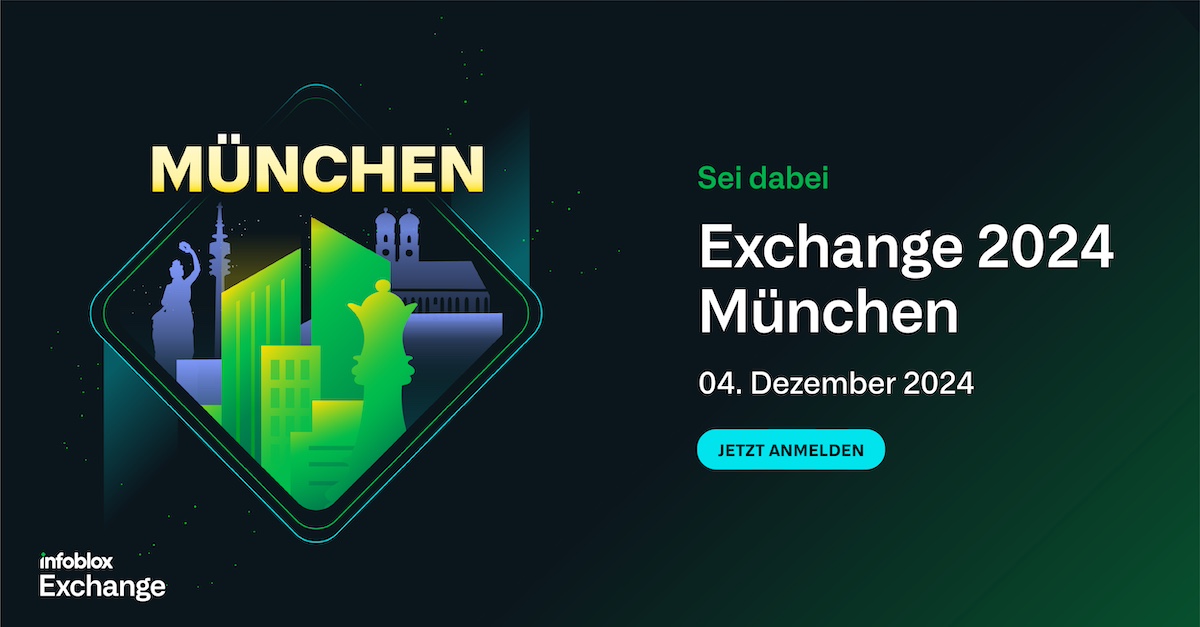 Infoblox Exchange 2024 – Munich