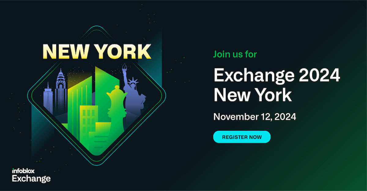 Infoblox Exchange 2024 – New York