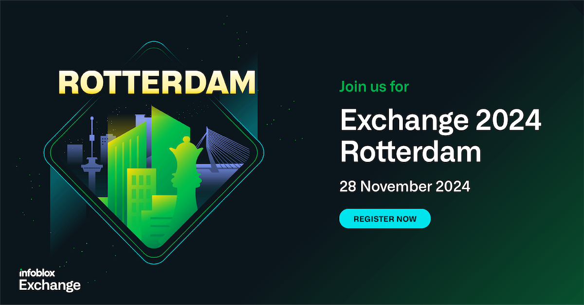 Infoblox Exchange 2024 – Rotterdam