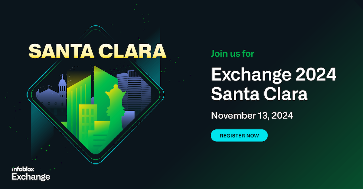 Infoblox Exchange 2024 – Santa Clara