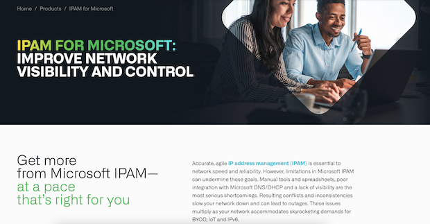 IPAM for Microsoft