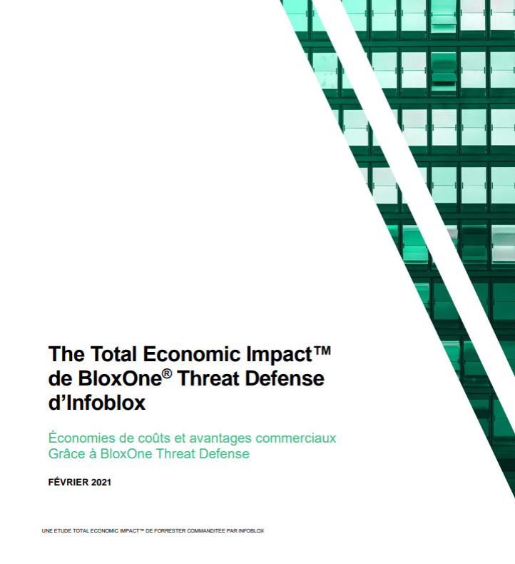 The Total Economic Impact™ de BloxOne DDI d’Infoblox